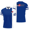 3D PRINTED TOYOTA YARIS TNT-VA POLO SHIRT VER 2(BLUE)