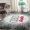 AUDI LOGO SUPERCARS AREA RUGS LIVING ROOM CARPET FN131218 LOCAL BRANDS FLOOR DECOR