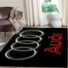 AUDI LOGO SUPERCARS AREA RUGS LIVING ROOM CARPET FN151204 LOCAL BRANDS FLOOR DECOR