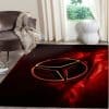 MERCEDES LOGO SUPERCARS AREA RUGS LIVING ROOM CARPET FN161205 LOCAL BRANDS FLOOR DECOR