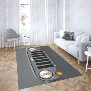 JEEP GRAY COLOR CARPET LIVING ROOM-AREA RUG