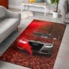 AUDI LOGO COLLECTION AREA RUGS LIVING ROOM CARPET FLOOR DECOR THE US DECOR