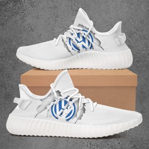 VOLKSWAGEN CAR YEEZY WHITE SHOES SPORT SNEAKERS