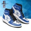 MUSTANG NTA JD HIGH TOP SHOES VER 1 BLUE SNEAKERS JORDAN SNEAKERS SPORT AIR JORDAN HIGH SNEAKERS SPORT SNEAKERS