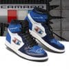 CHEVROLET CAMARO NTA JD HIGH TOP SHOES VER 1 BLUE SNEAKERS JORDAN SNEAKERS SPORT AIR JORDAN HIGH SNEAKERS SPORT SNEAKERS