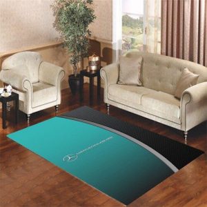 MERCEDES AMG PETRONAS F1 LIVING ROOM CARPET RUGS AREA RUG FOR LIVING ROOM BEDROOM RUG HOME DECOR
