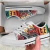MENS WOMENS JEEP CHRISTMAS LOW TOP SHOES CUSTOM PRINT FOOTWEAR CONVERSE SNEAKERS TMT361