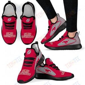 MENS WOMENS SMU MUSTANGS SNEAKERS LEGEND REACT MESH KNIT SNEAKER RUNNING SHOES FOR MEN WOMEN TDT527