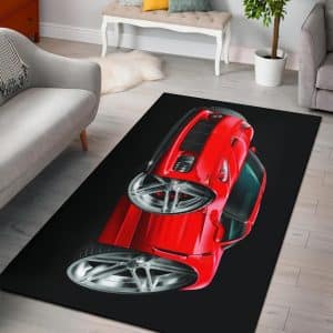 CHEVROLET CORVETTE AREA RUG