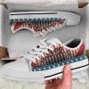 MENS WOMENS JEEP CHRISTMAS LOW TOP SHOES CUSTOM PRINT FOOTWEAR CONVERSE SNEAKERS TMT570