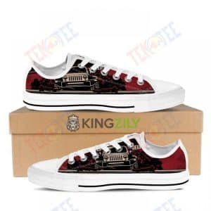 MENS WOMENS JEEP CHRISTMAS LOW TOP SHOES CUSTOM PRINT FOOTWEAR CONVERSE SNEAKERS TMT326