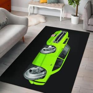 DODGE DART CAR ART AREA RUG